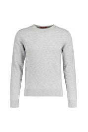 Strickpullover aus Marinowolle - 0011 - Grau