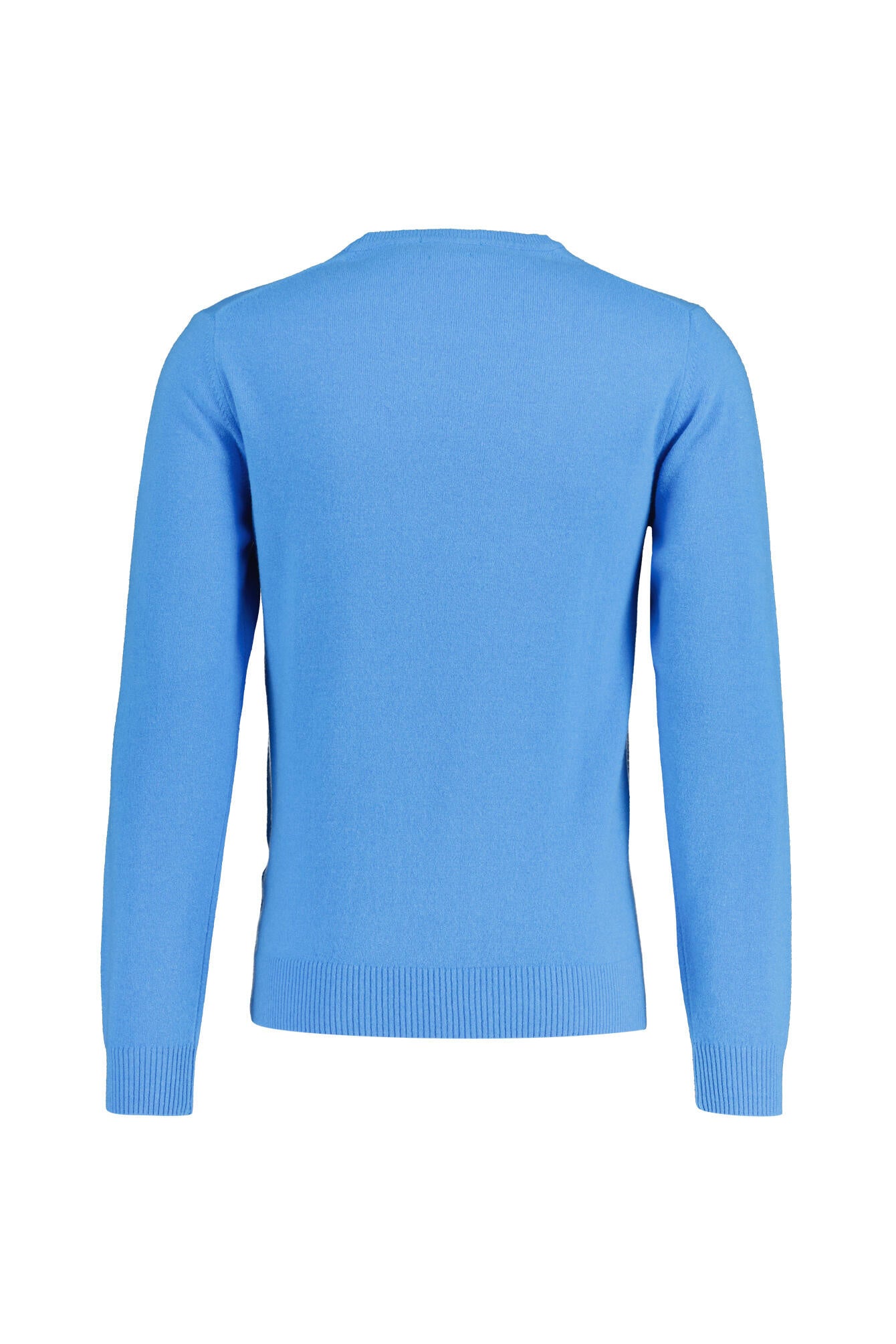 Strickpullover aus Marinowolle - 0027 - Blau