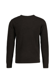 Strickpullover aus Marinowolle - 0033 - Braun