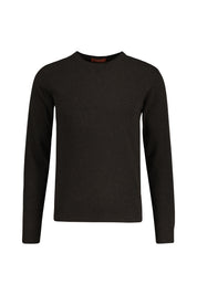 Strickpullover aus Marinowolle - 0033 - Braun