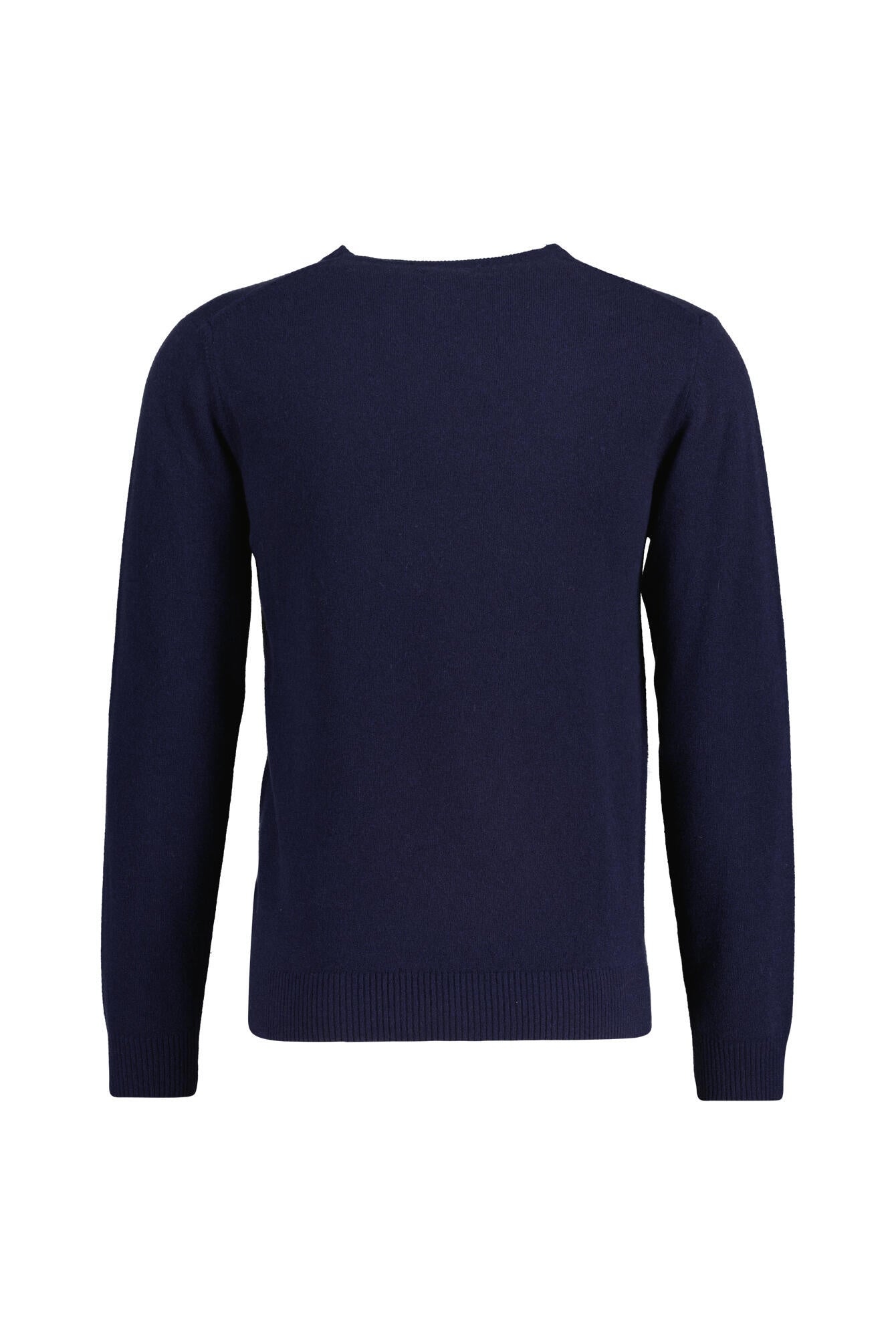 Strickpullover aus Marinowolle - 0023 - Blau