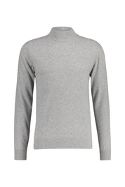 Strickpullover aus Merinowolle - 0011 - Grau