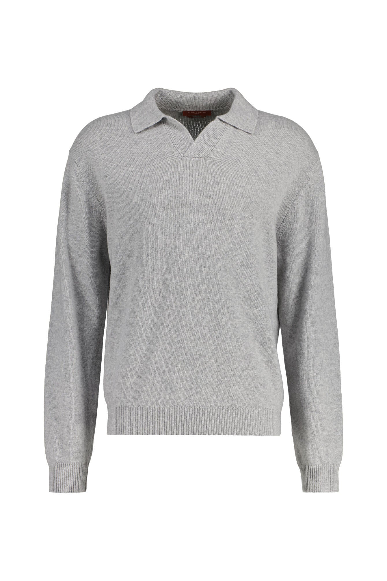 Strickpullover aus Merinowolle - 0011 - Grau