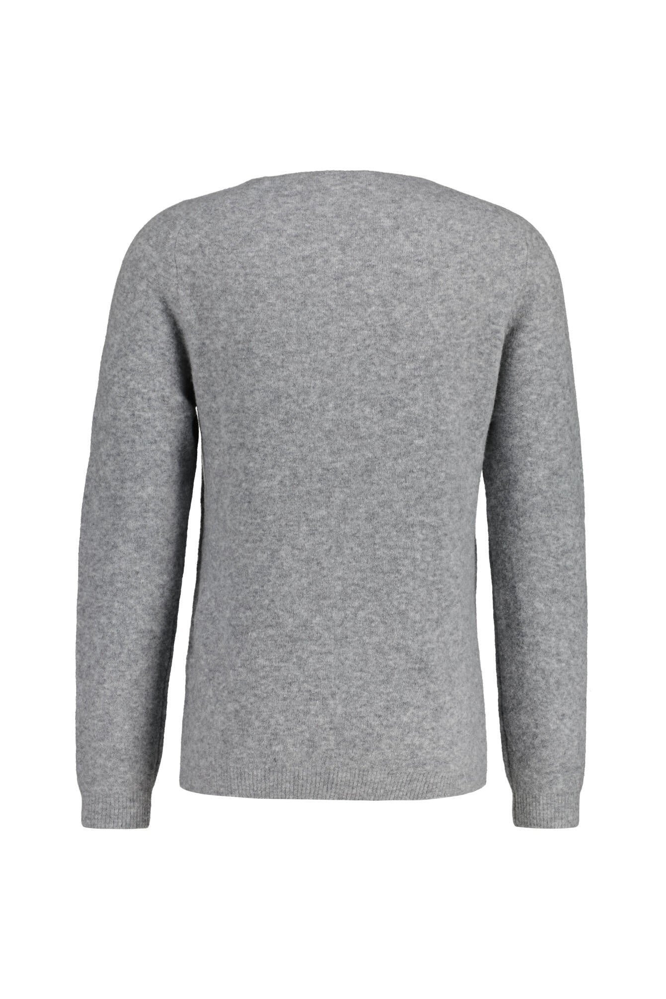 Strickpullover aus Merinowolle - 0010 - Grau