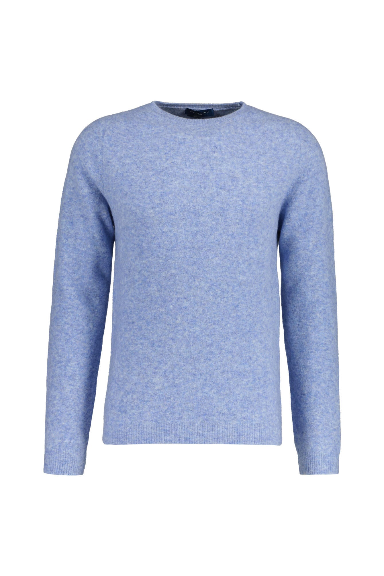 Strickpullover aus Merinowolle - 0020 - Blau