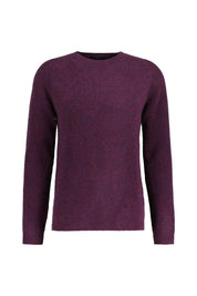 Strickpullover aus Merinowolle - 0052 - Violett