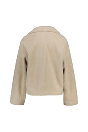 Jacke HELENA in Felloptik - 135 Sand - Beige