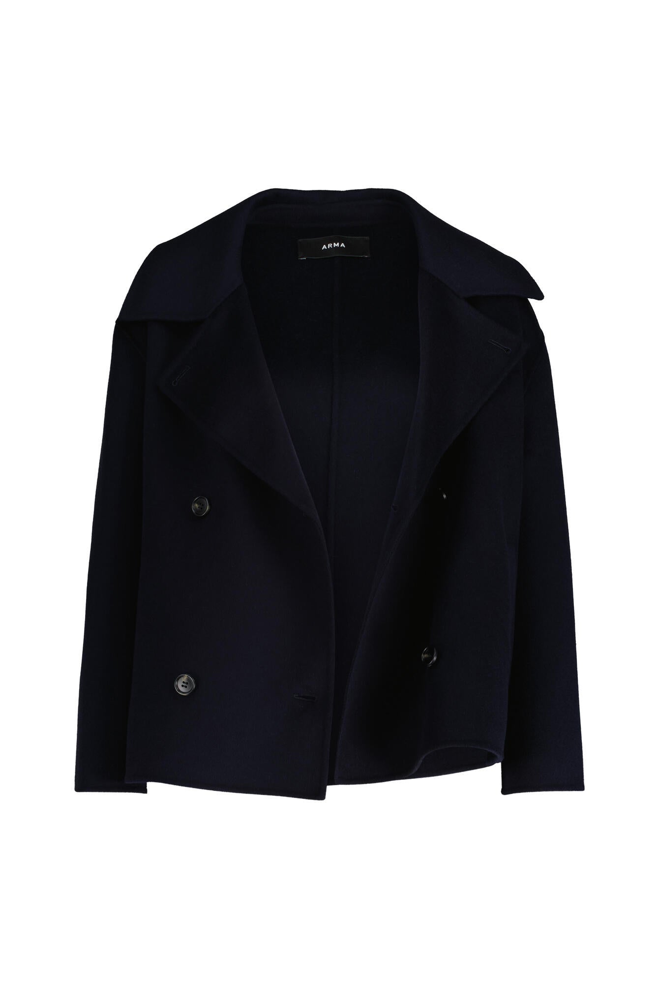 Übergangsjacke MANILA aus Wolle - Night - Blau