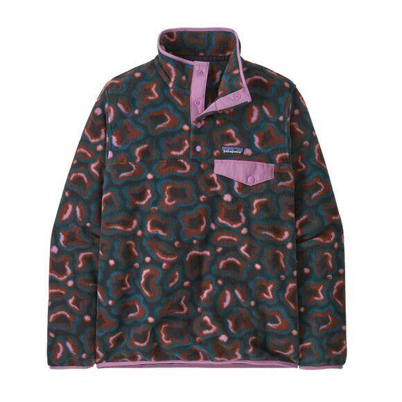 Fleecepullover mit halber Knopfleiste - Dried Vanilla - Rot