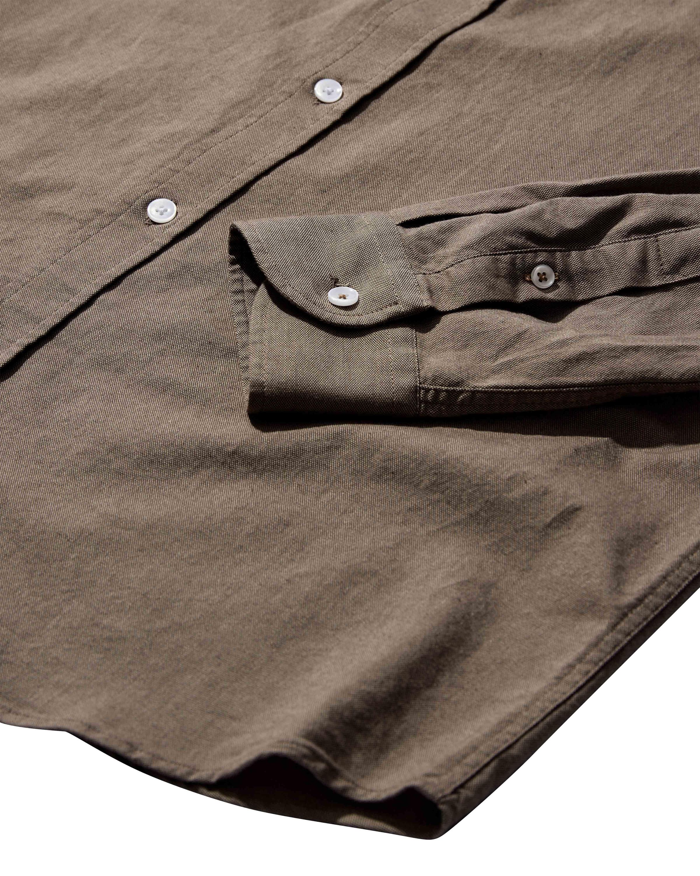 Hemdbluse MARCO - 769 Chocolate Brown - Braun