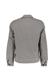 Overshirt aus Wollmix - 320 Grey - Grau