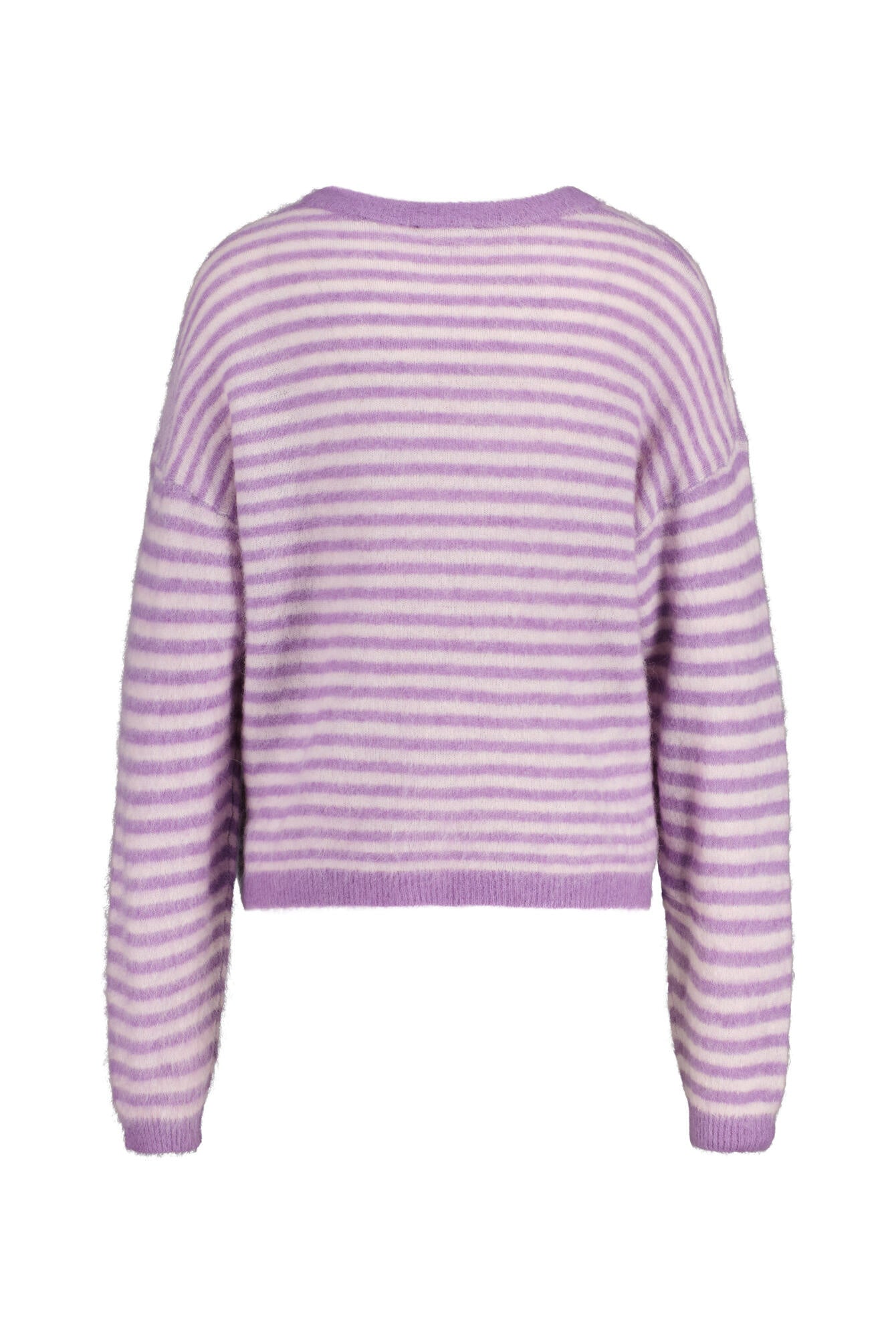 Strickpullover gestreift - Violette Ray - Violett
