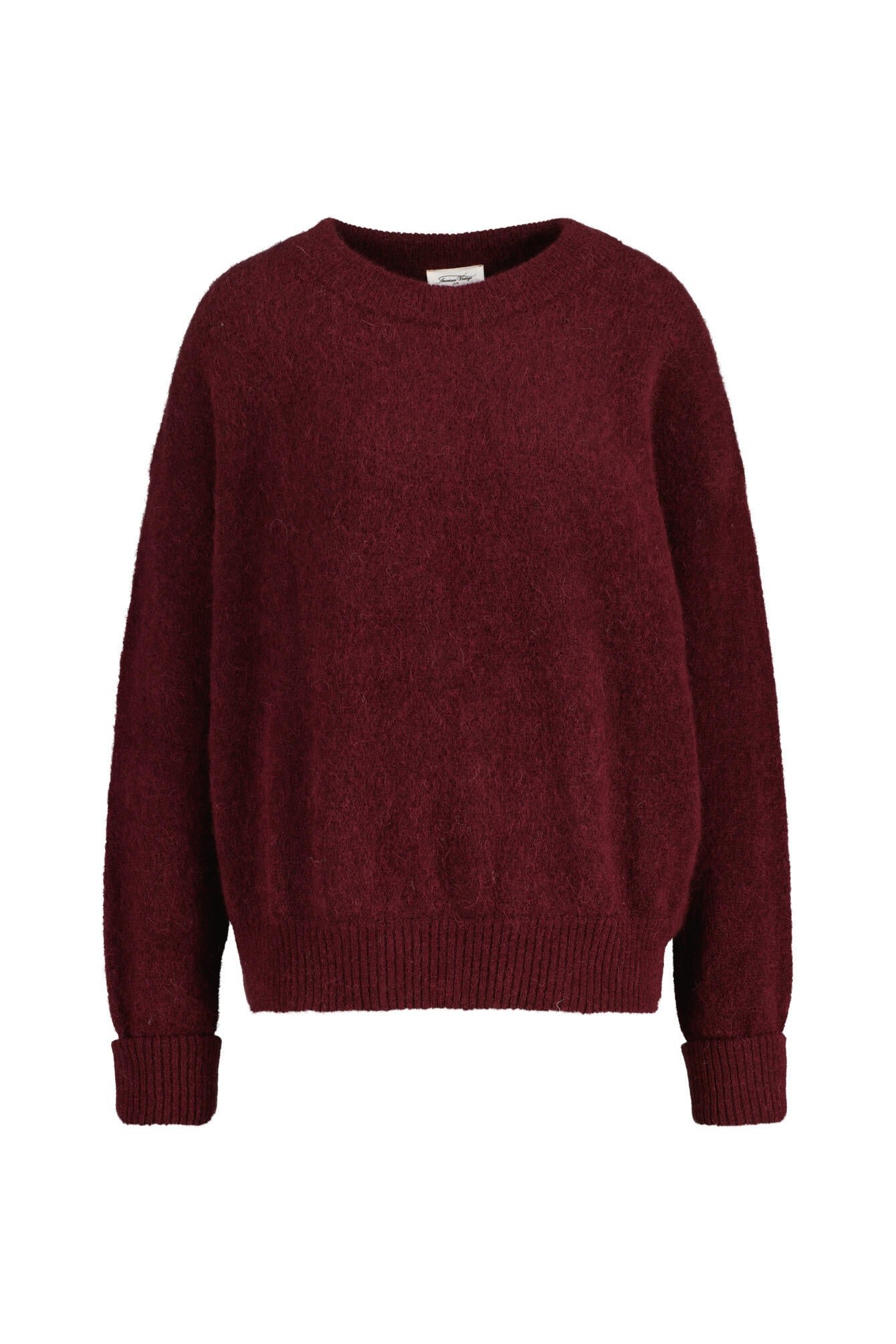 Strickpullover aus Wollmix - Grenat Chine - Rot