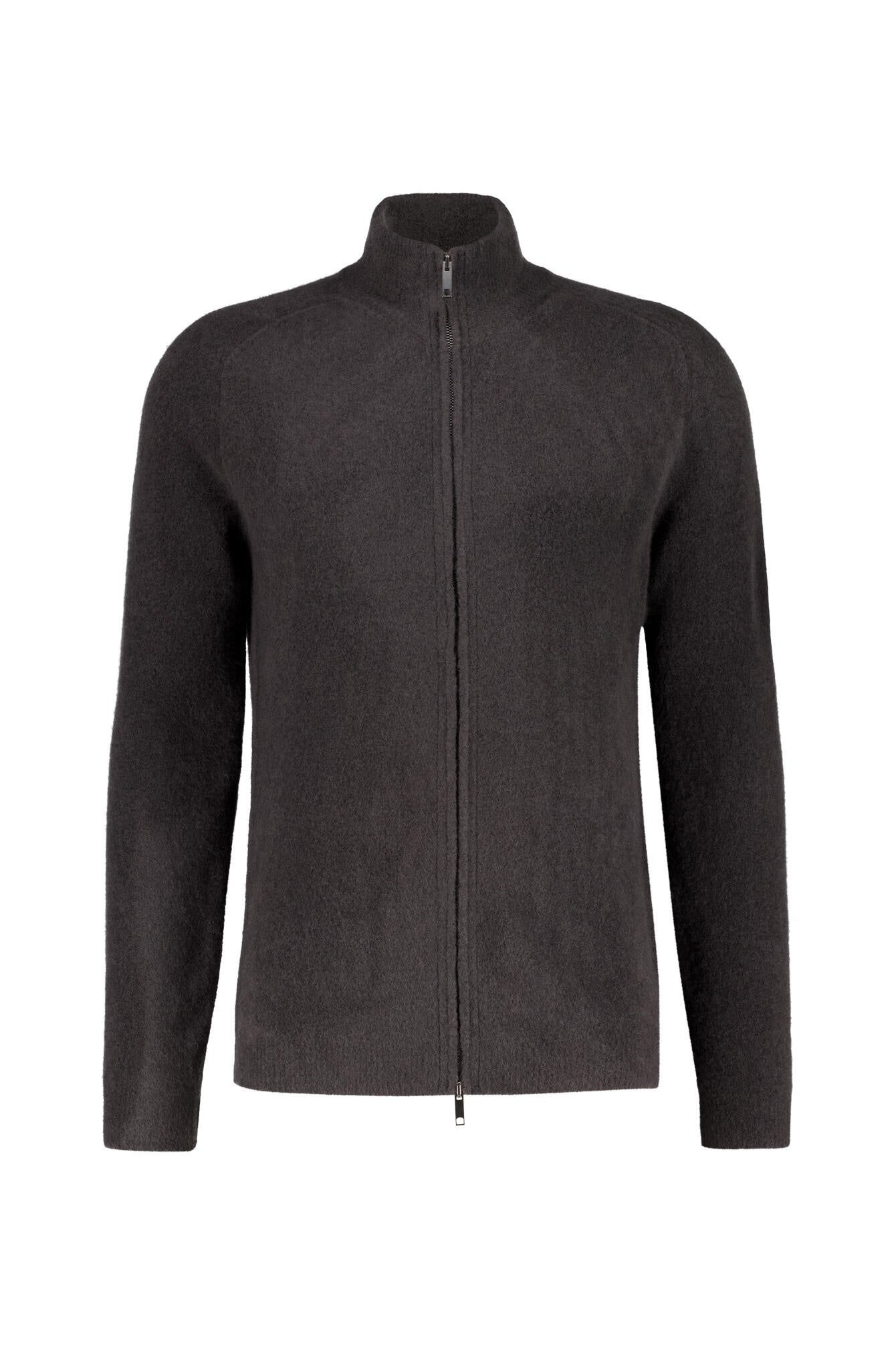 Strickpullover aus Merinowolle - 0012 - Grau