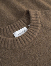Strickpullover aus Wollmix - 826 Teak - Braun