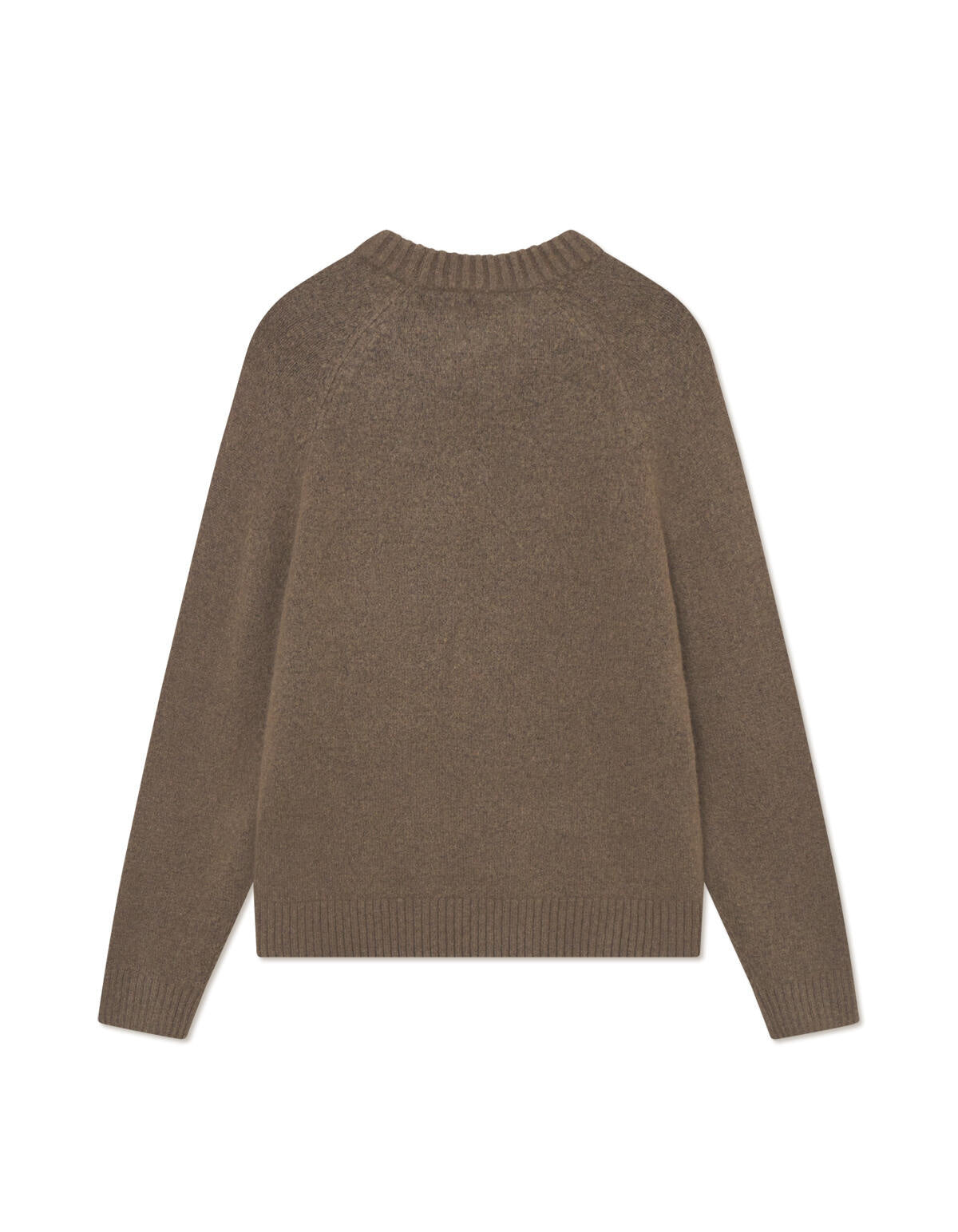 Strickpullover aus Wollmix - 826 Teak - Braun