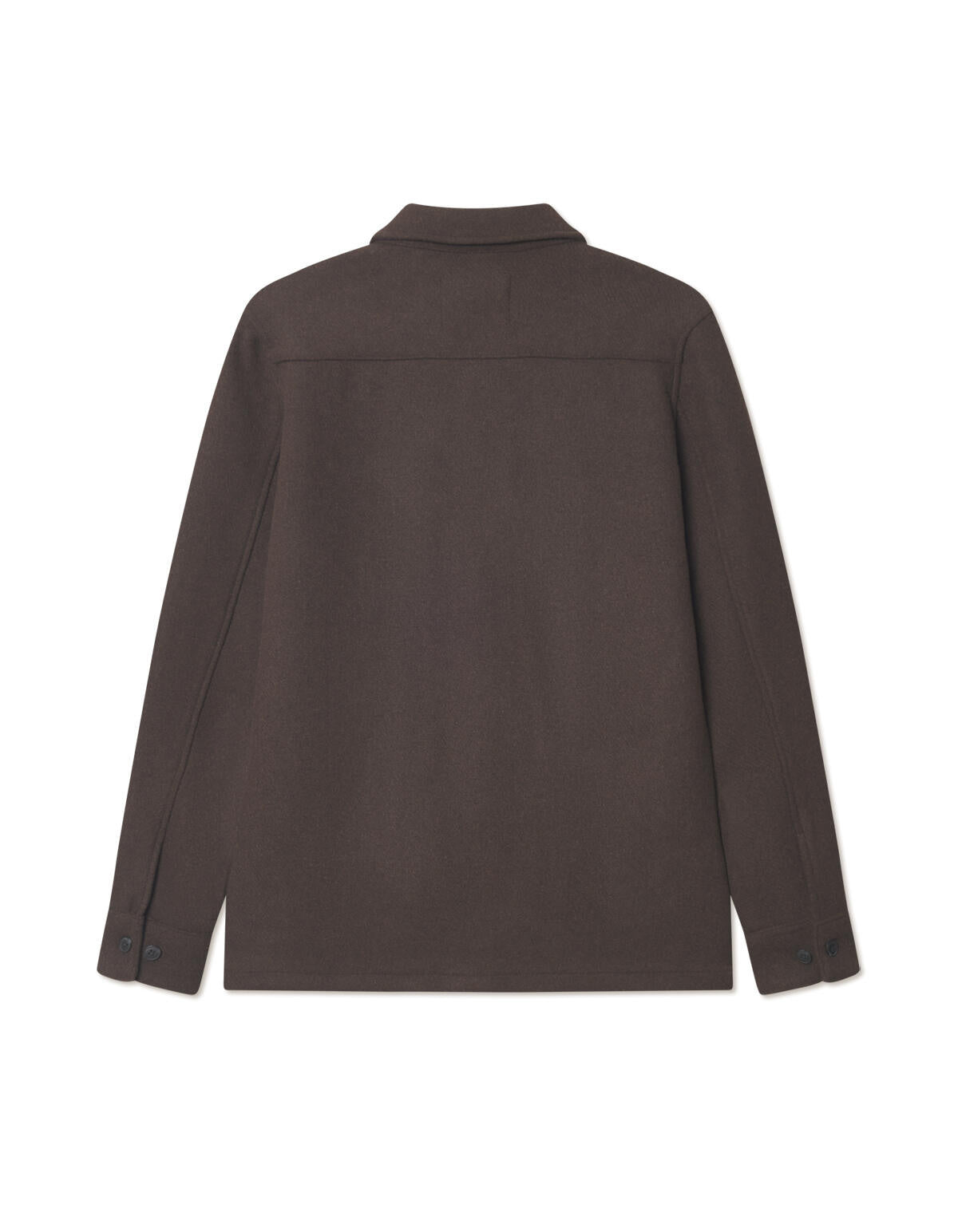 Overshirt JASON aus Wollmix - 844 Delicioso - Braun