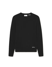 Strickpullover BRAD aus Baumwolle - 100 Black - Schwarz