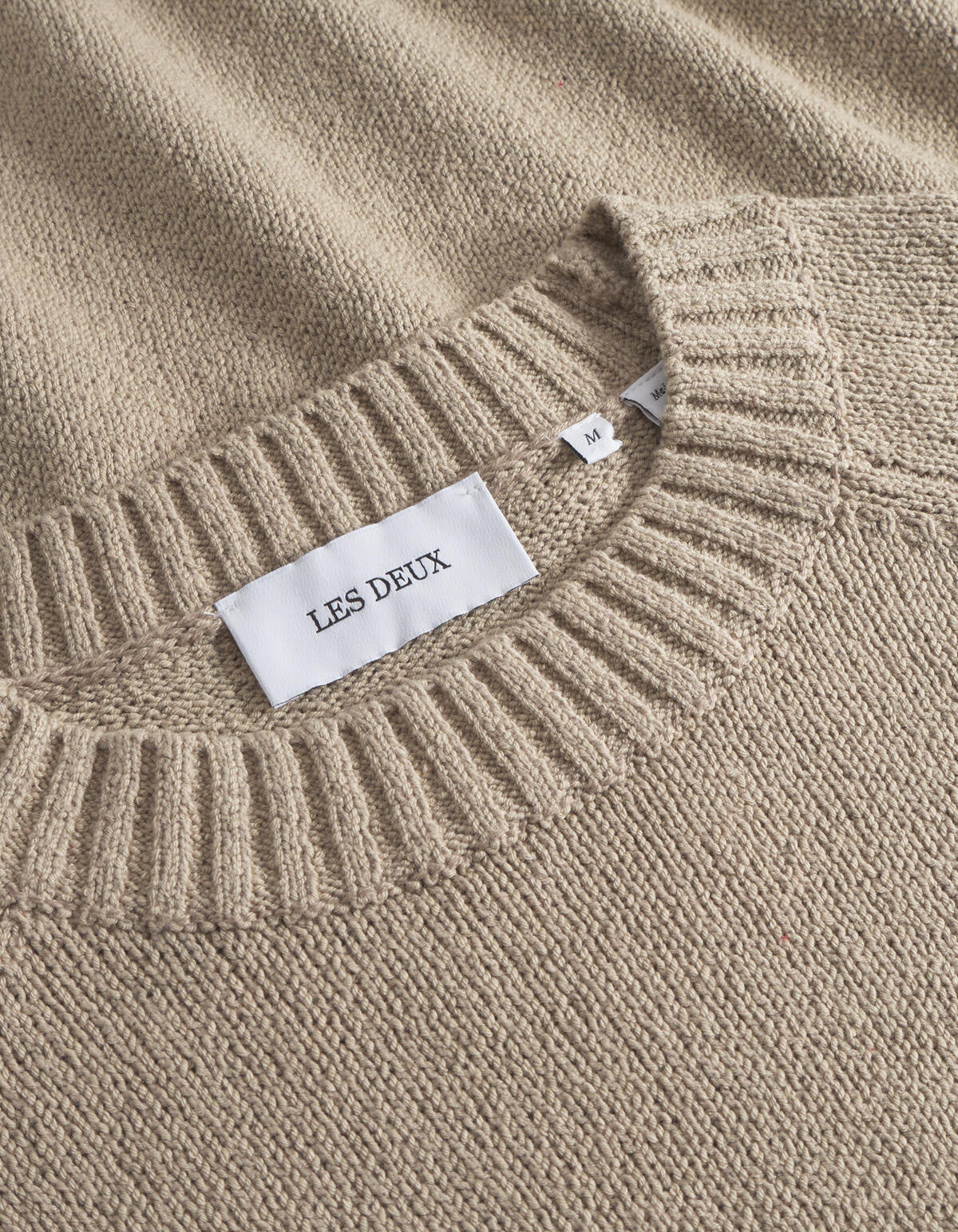 Strickpullover BRAD aus Baumwolle - 810 Dark Sand - Beige