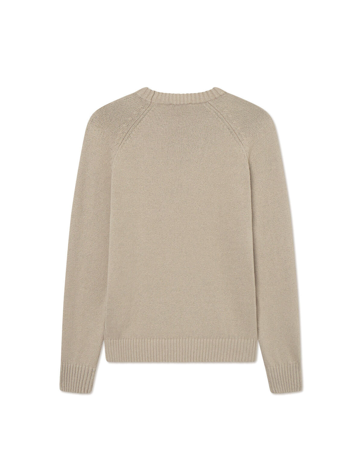 Strickpullover BRAD aus Baumwolle - 810 Dark Sand - Beige