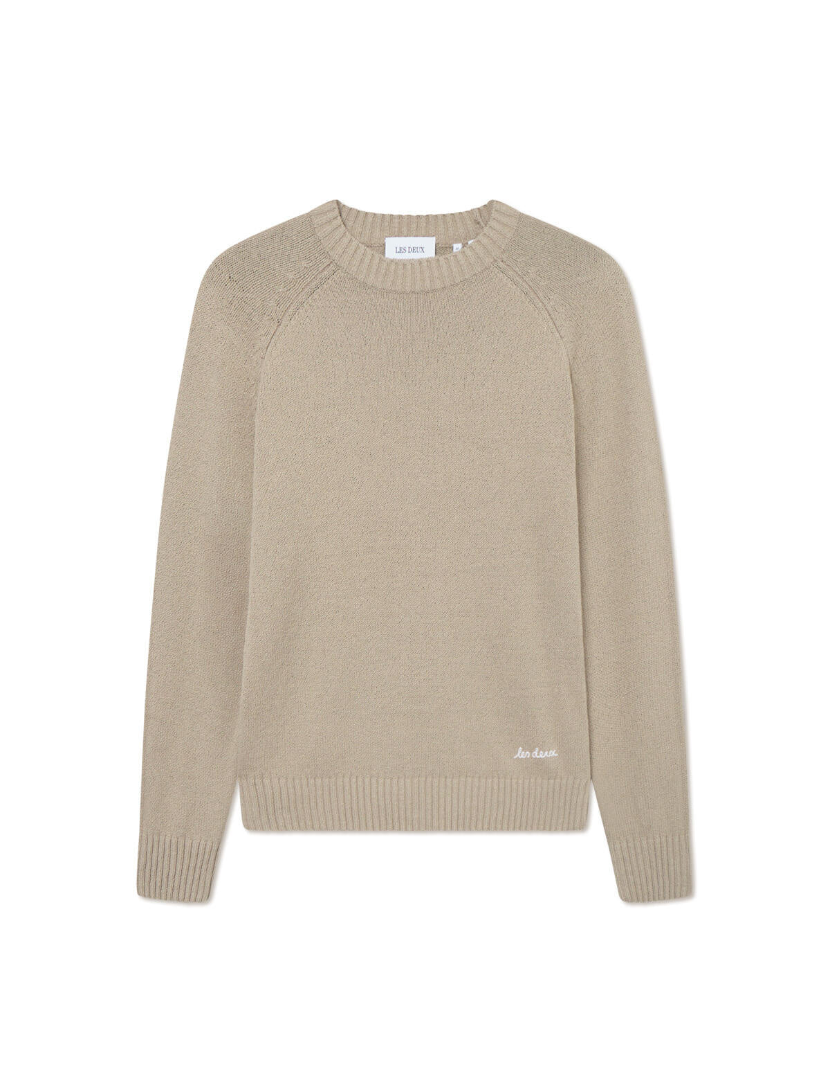 Strickpullover BRAD aus Baumwolle - 810 Dark Sand - Beige