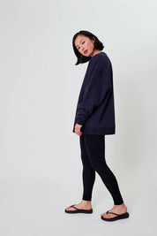 Oversized Sweatshirt MAGIC - Blackberry - Blau