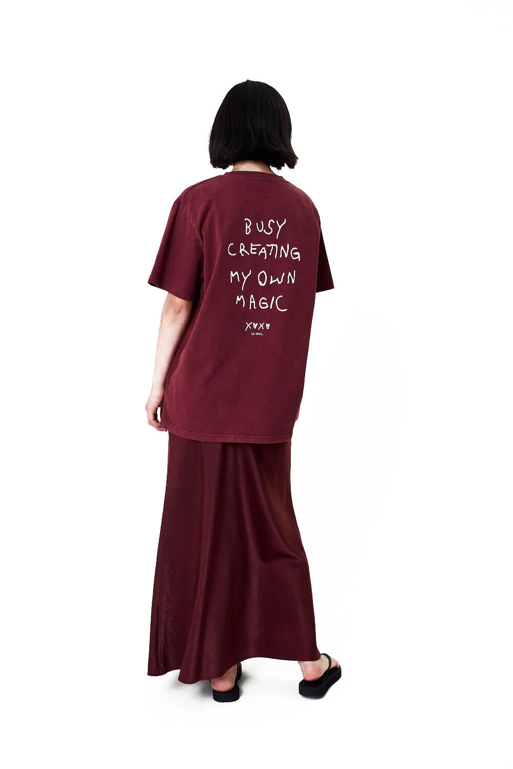 T-Shirt OWN MAGIC - Cherrywood - Rot