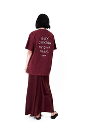 T-Shirt OWN MAGIC - Cherrywood - Rot