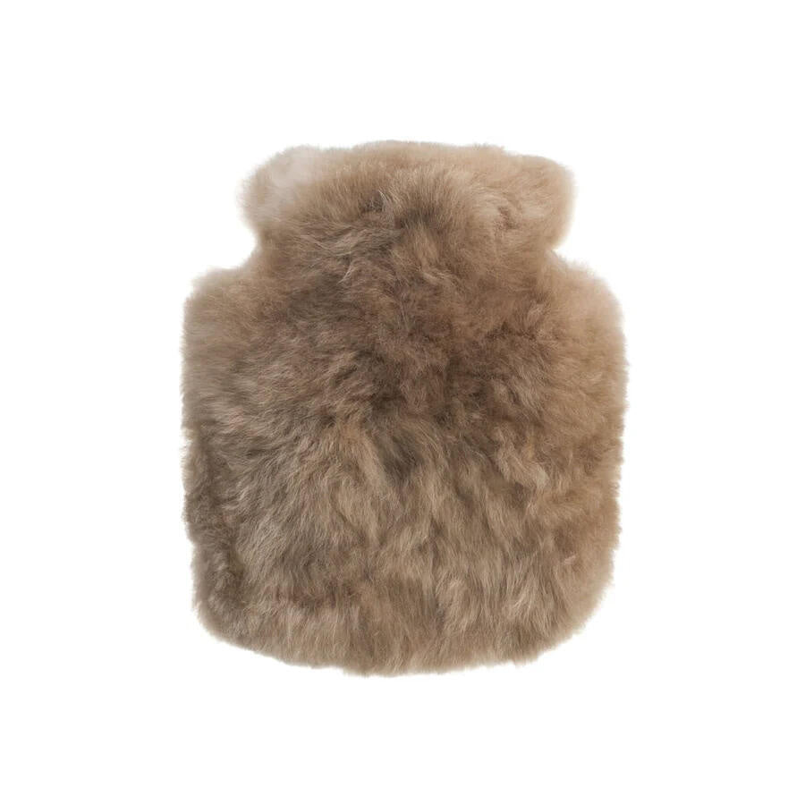 Wärmflasche CALMO JUNIOR aus Alpaka - Taupe - Braun