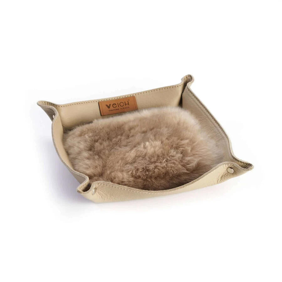 Taschenleerer TODO aus Alpaka - Taupe - Braun