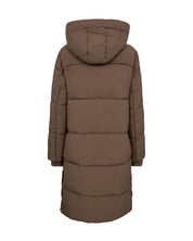 Steppmantel OLLIE mit Kapuze - 662 Chocolate Chip - Braun