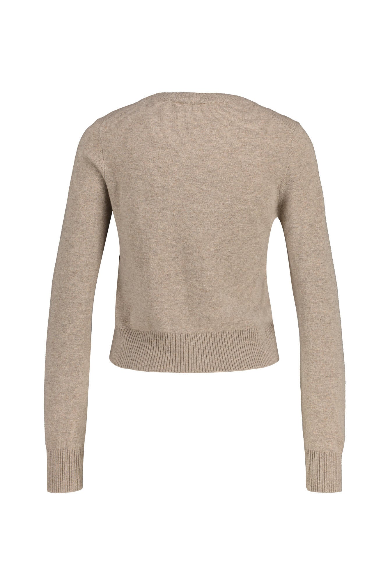 Strickpullover aus Merinowolle - 115 Taupe - Braun