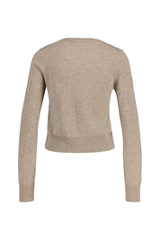 Strickpullover aus Merinowolle - 115 Taupe - Braun