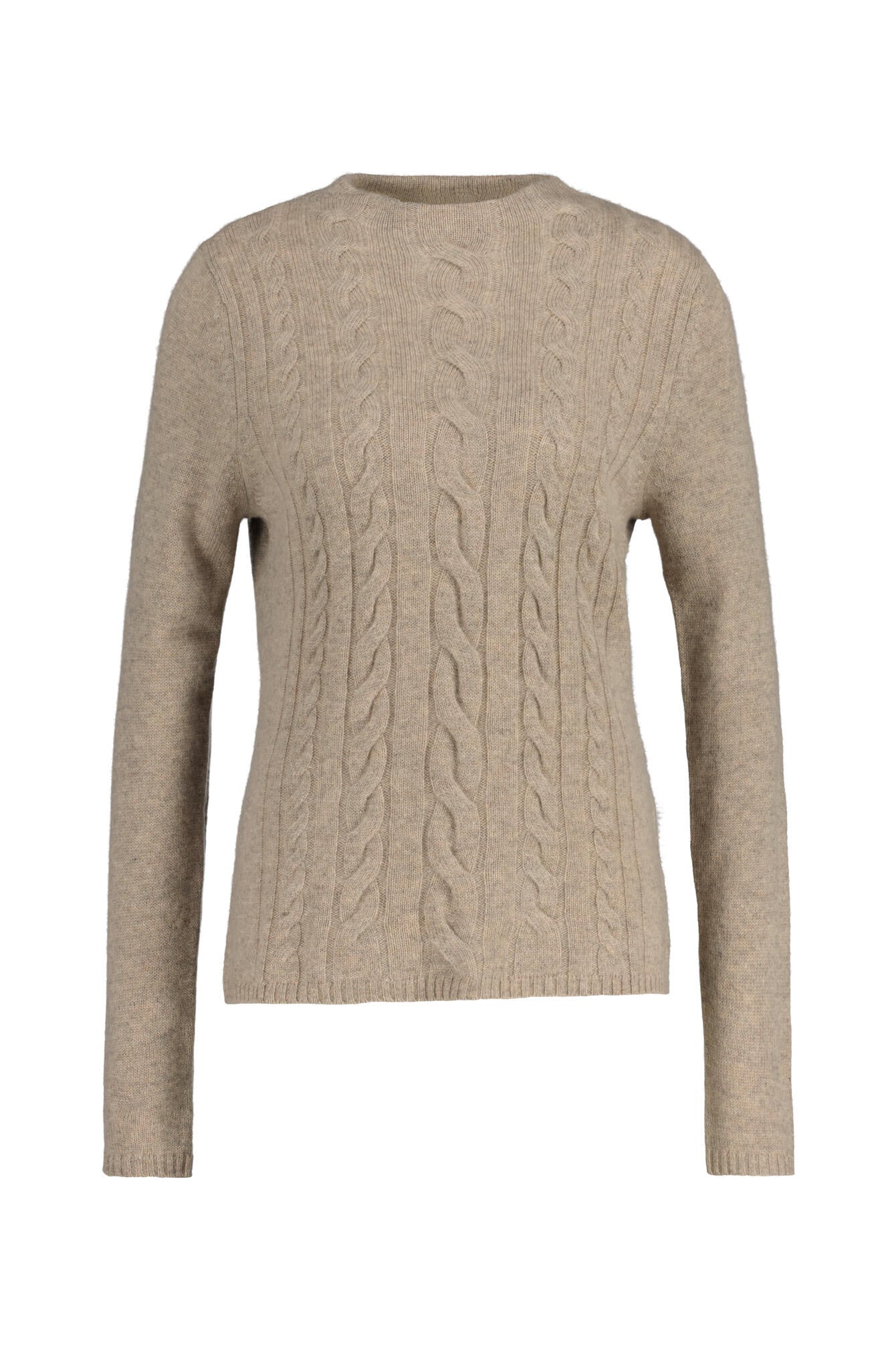 Strickpullover aus Kaschmir - 157 Taupe - Braun