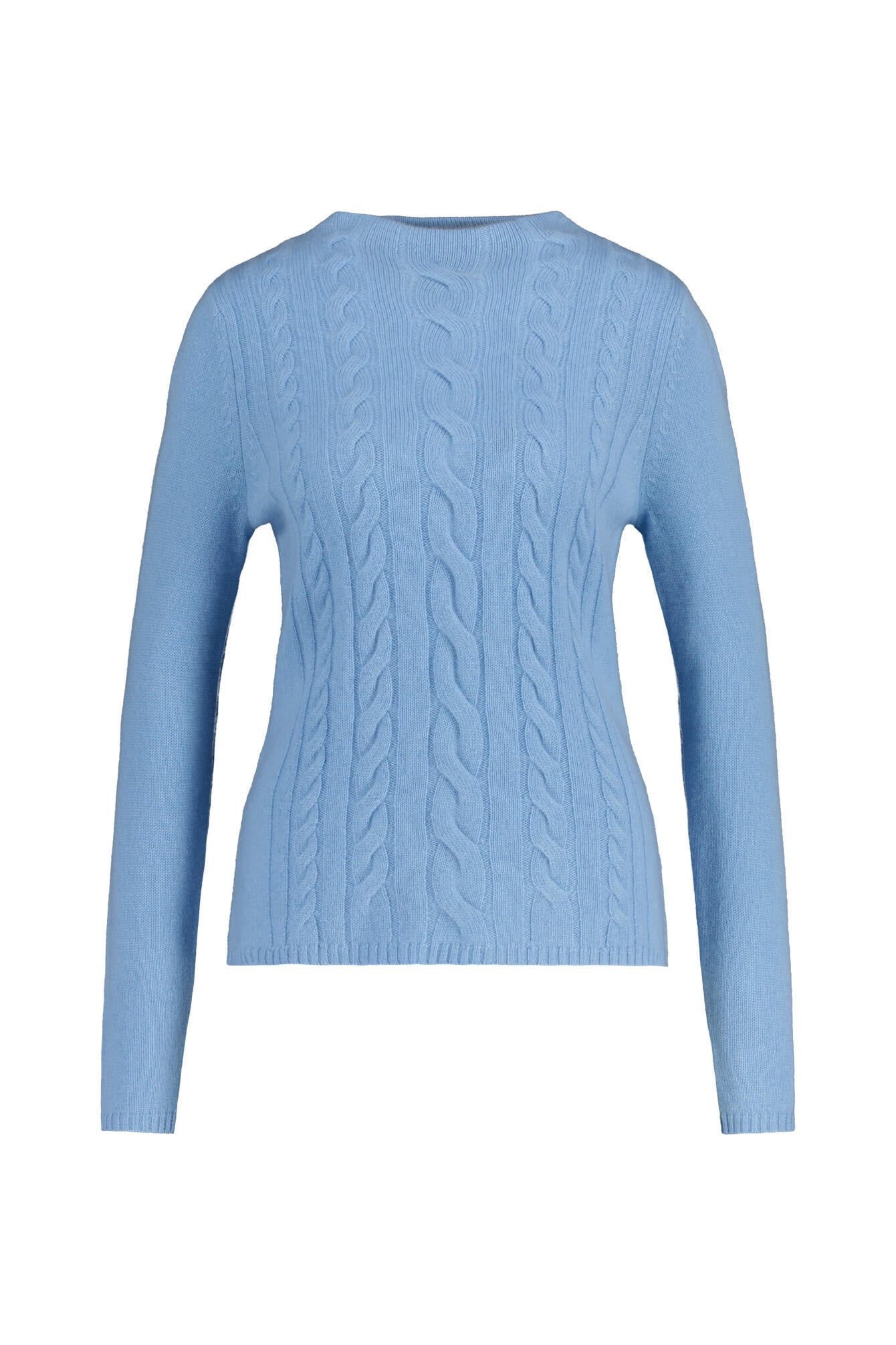 Strickpullover aus Kaschmir - 104 Blue - Blau