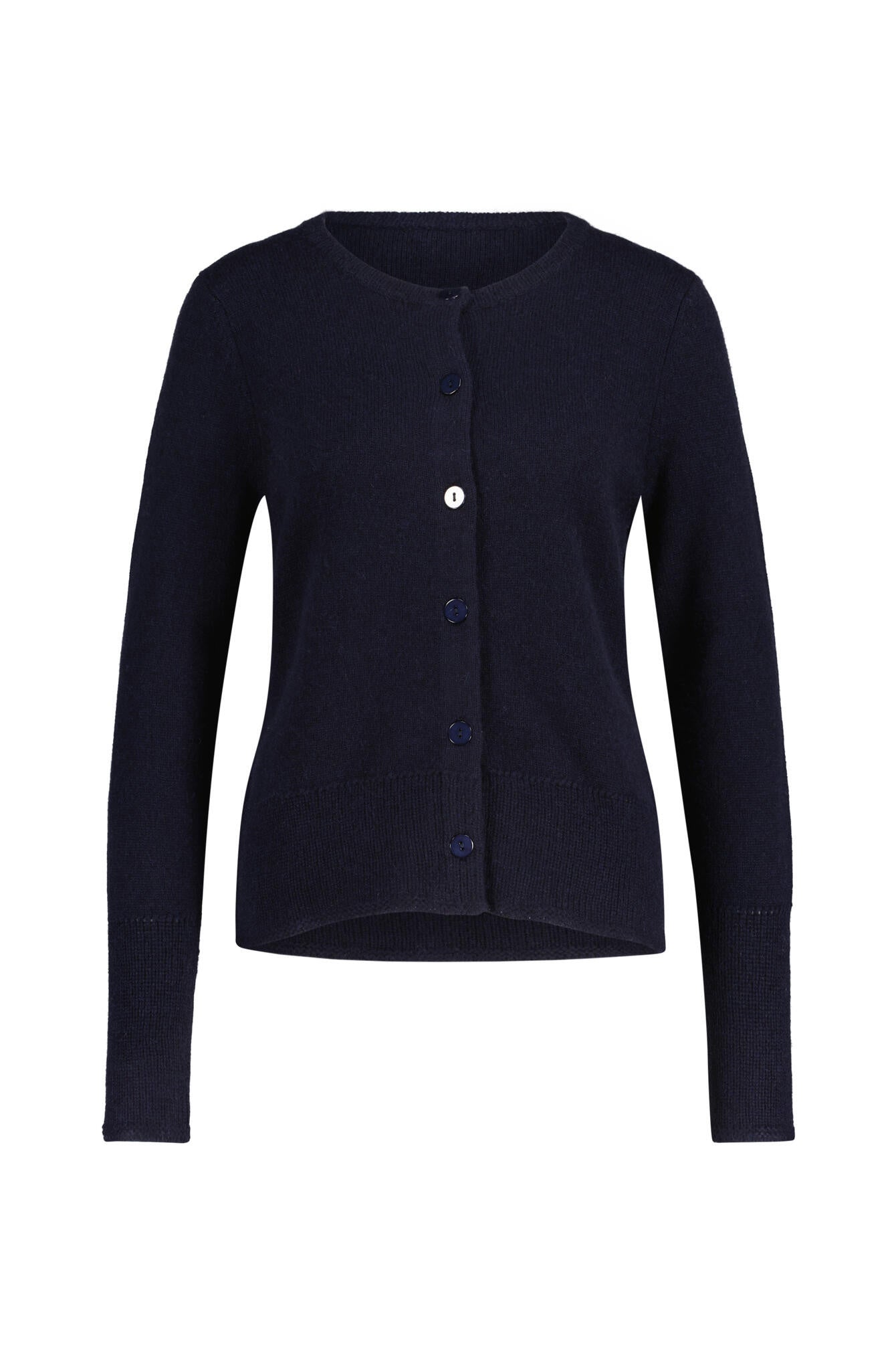 Strickjacke aus Kaschmir - 112 Navy - Blau