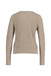 Strickjacke aus Kaschmir - 157 Taupe - Braun
