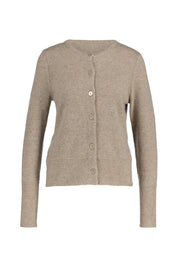 Strickjacke aus Kaschmir - 157 Taupe - Braun