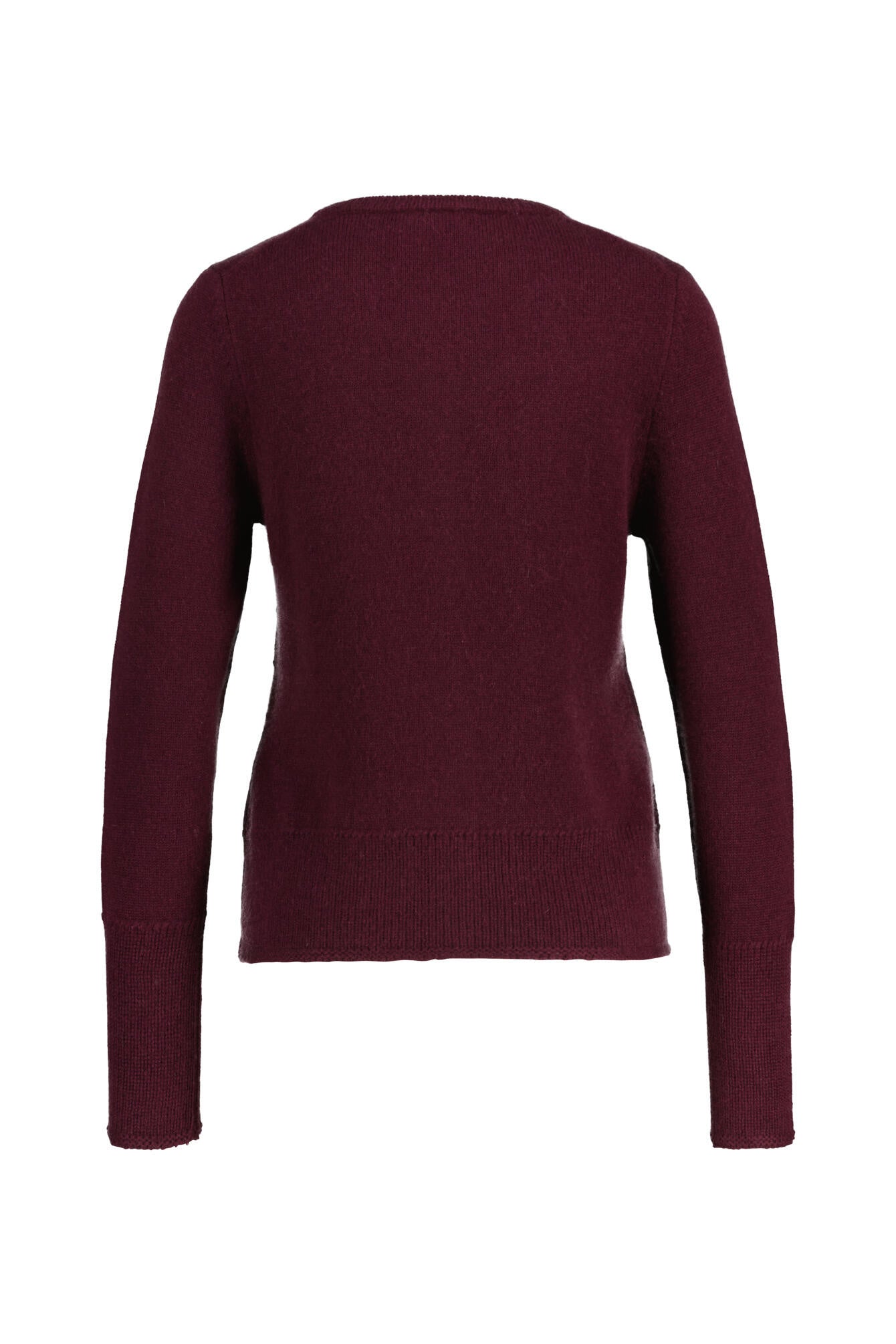 Strickjacke aus Kaschmir - 111 Berry - Rot