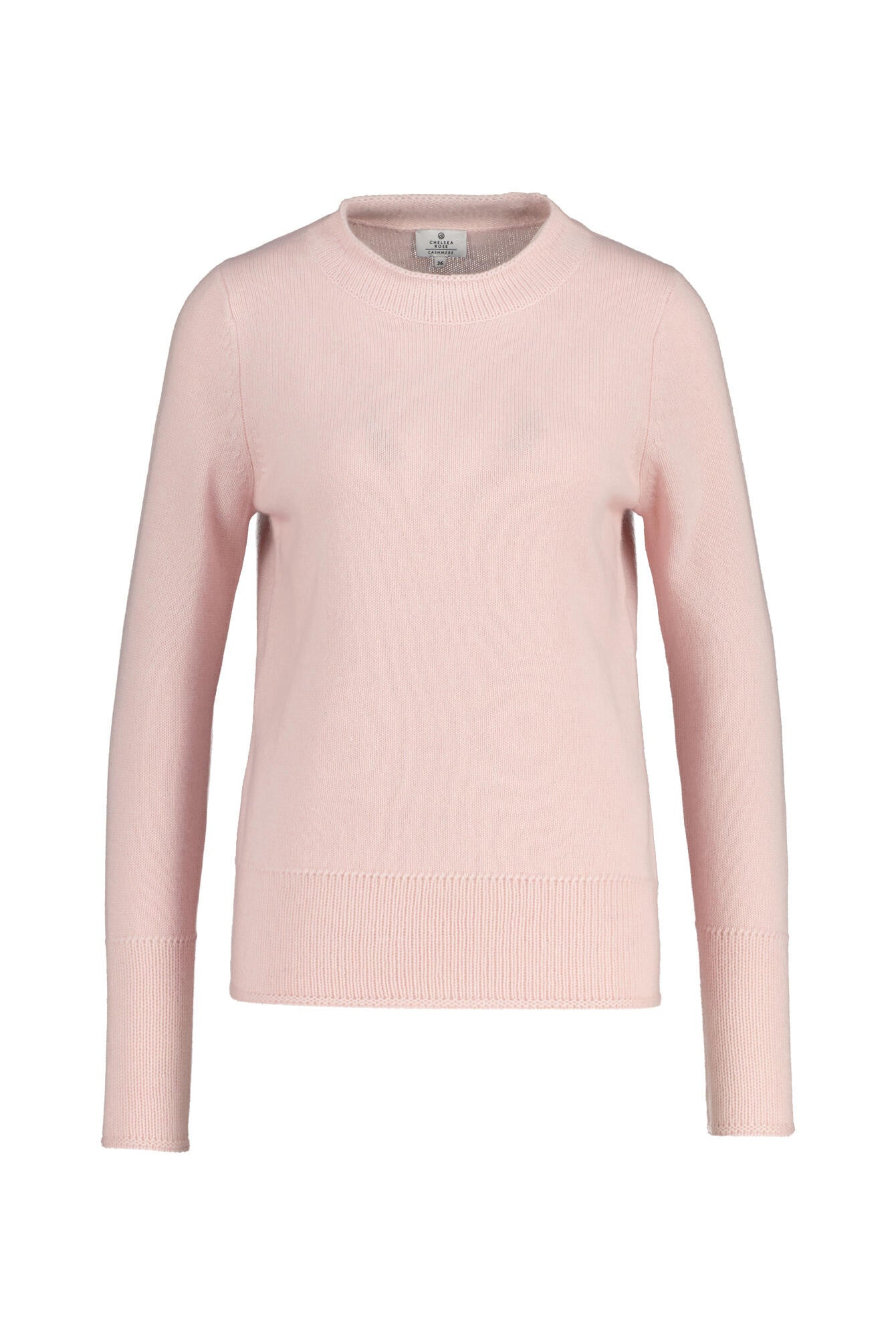 Strickpullover aus Kaschmir - 102 Rose - Rosa