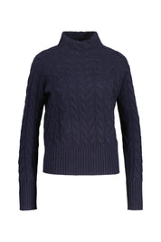 Strickpullover aus Kaschmir - 112 Navy - Blau