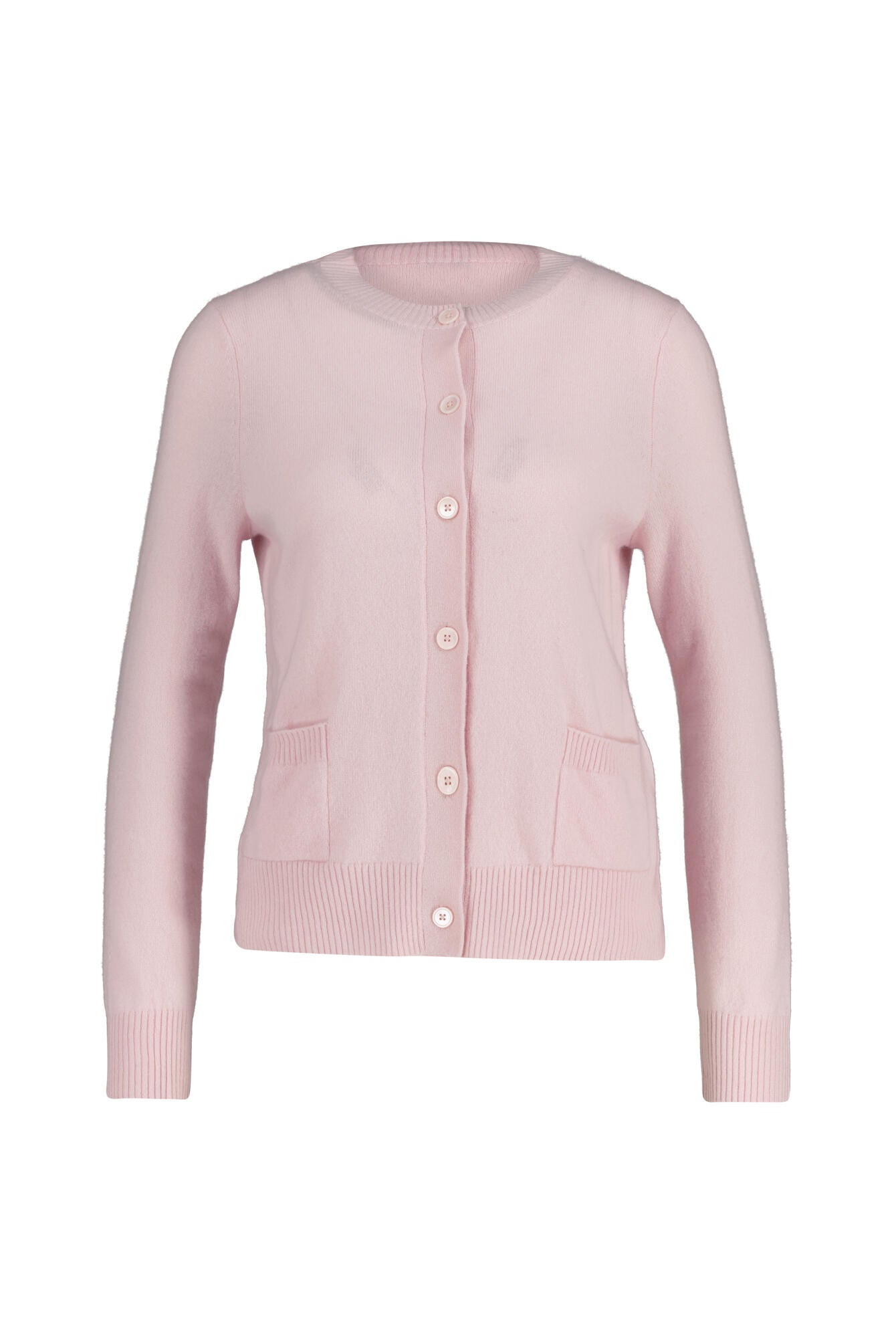 Strickjacke aus Kaschmir - 102 Rose - Rosa