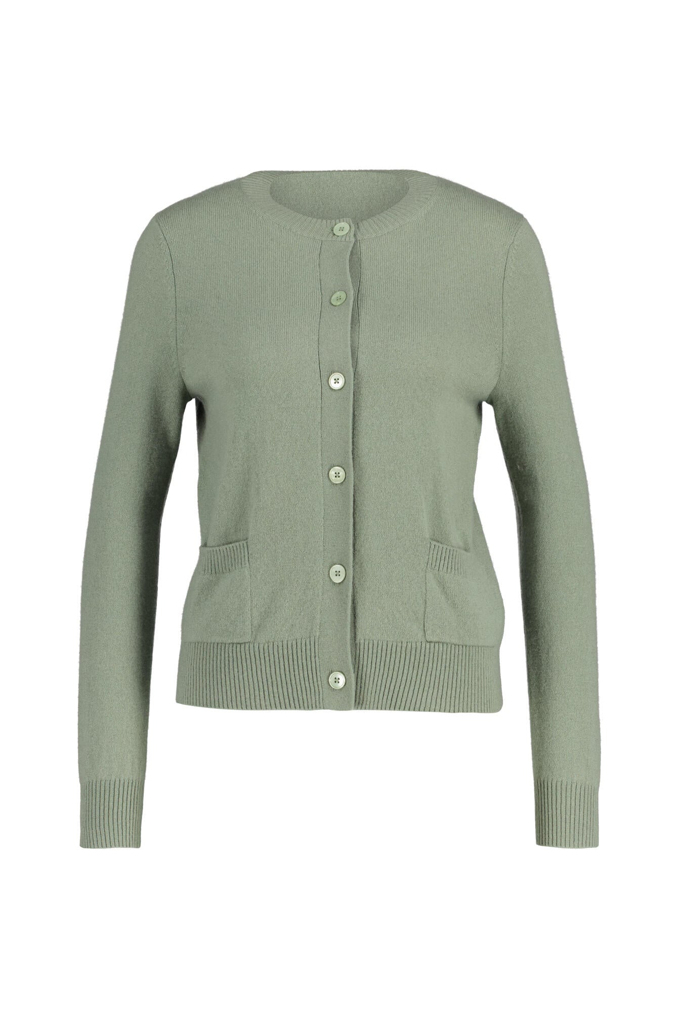 Strickjacke aus Kaschmir - 151 Matcha - Grün