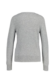 Strickpullover aus Kaschmir - 109 Grey - Grau