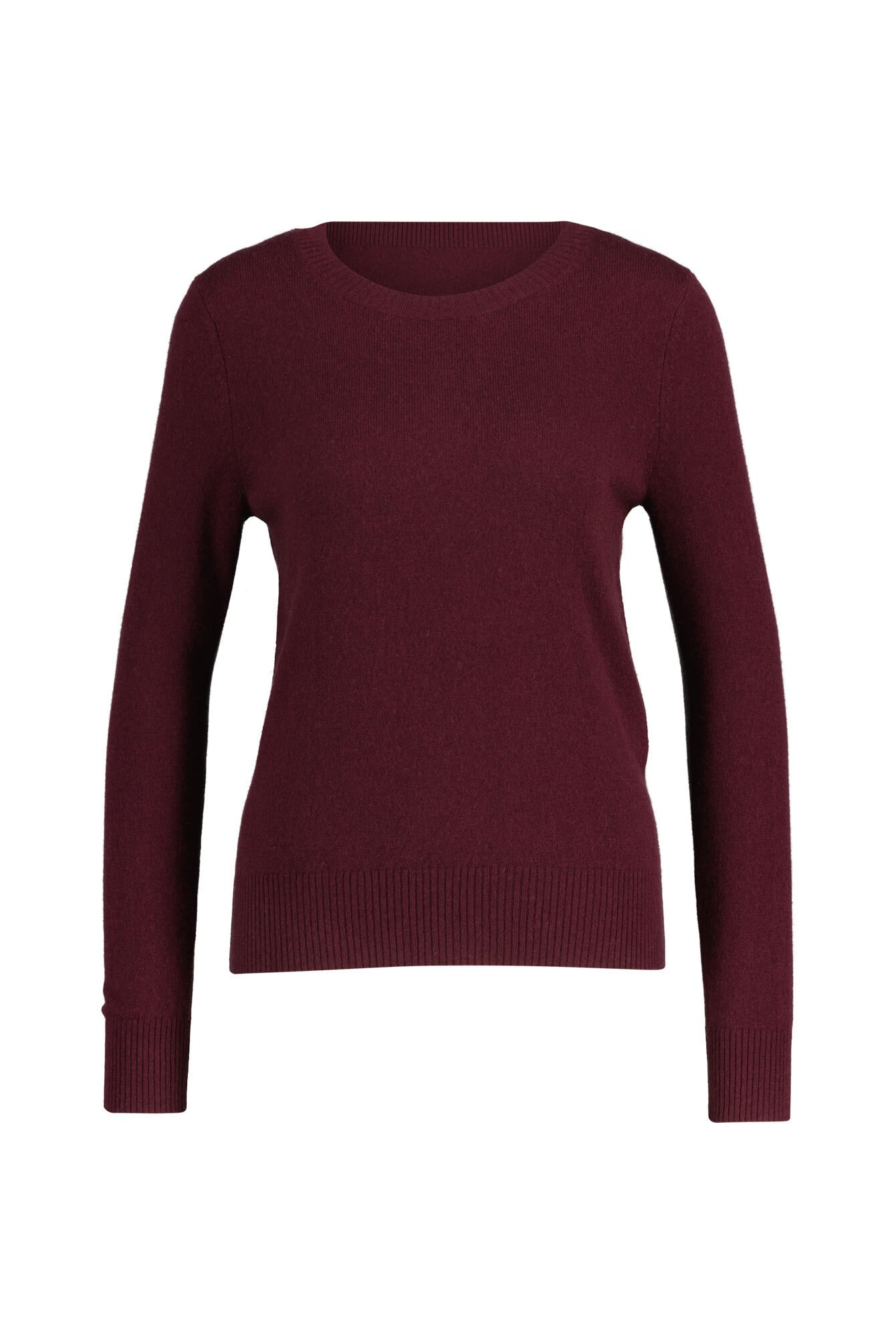 Strickpullover aus Kaschmir - 111 Berry - Rot