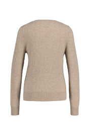 Strickpullover aus Kaschmir - 157 Taupe - Braun