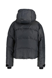 Skijacke gemustert mit Daunenfüllung - 99 - Grau