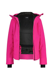 Skijacke mit Kapuze - 505 - Pink