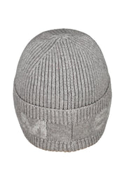 Strickmütze aus Wolle - 5800 Grey Melange - Grau