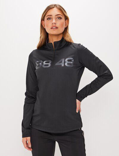 Midlayer FAIRLEE mit Stehkragen - Black - Schwarz